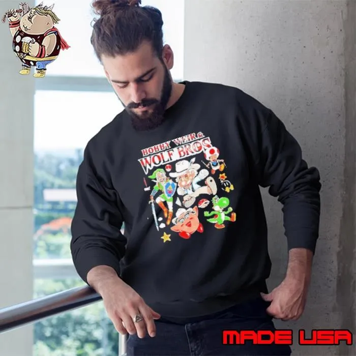 Bobby Weir and Wolf Bros Super Wolf Bros Bout Half Past Dead Sweatshirt