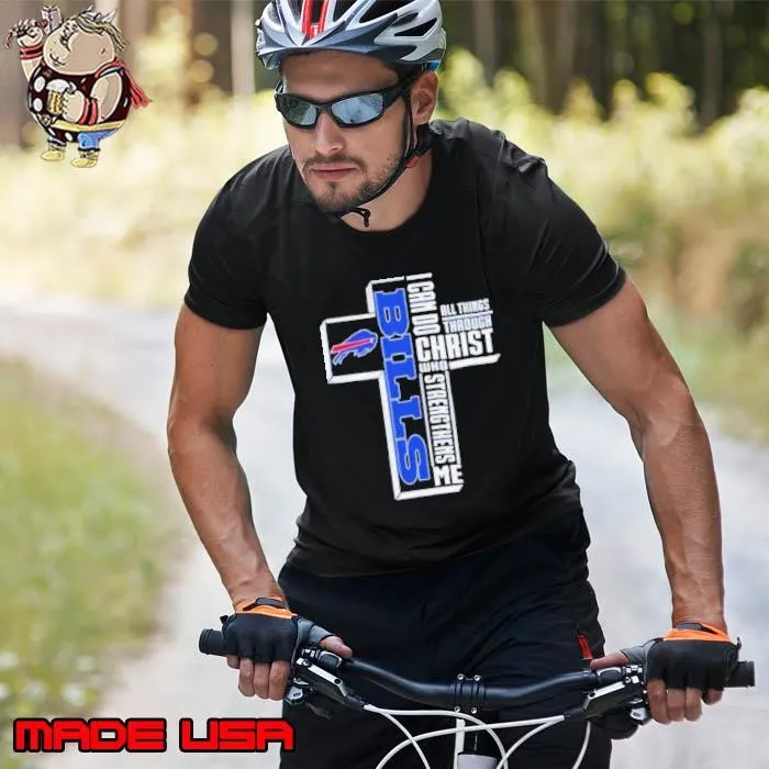 Buffalo Bills I can do all things through Christ who strengthens me Unisex