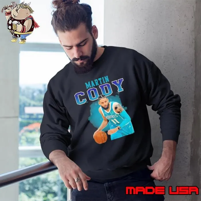 Cody Martin American professional basketball Charlotte Hornets Sweatshirt