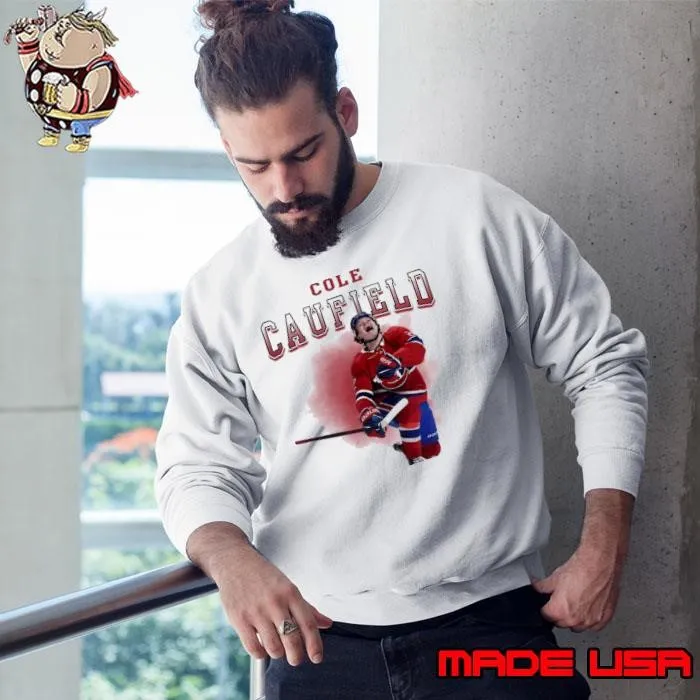Cole Caufield American professional ice hockey winger Montreal Canadiens Sweatshirt