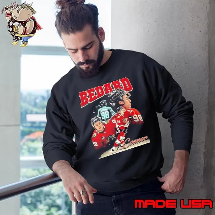 Connor Bedard Canadian professional ice hockey centre Sweatshirt