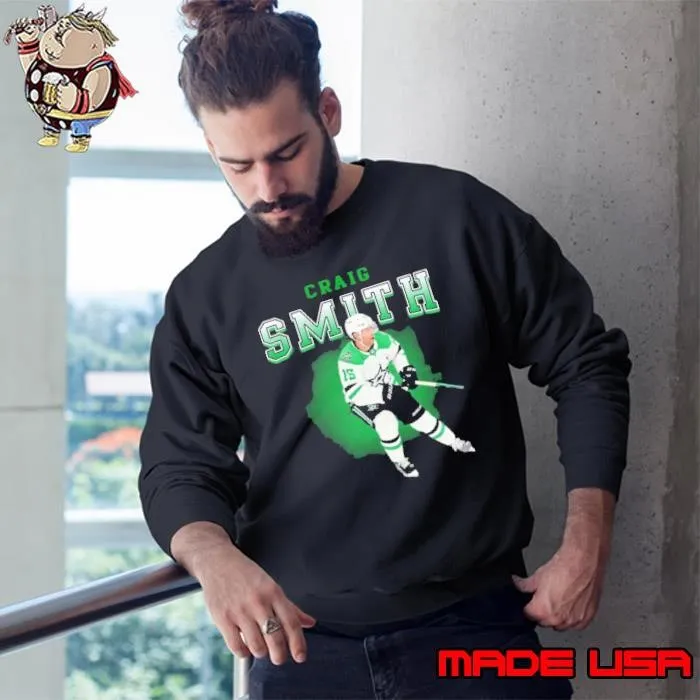 Craig Smith American professional ice hockey forward Chicago Blackhawks Sweatshirt