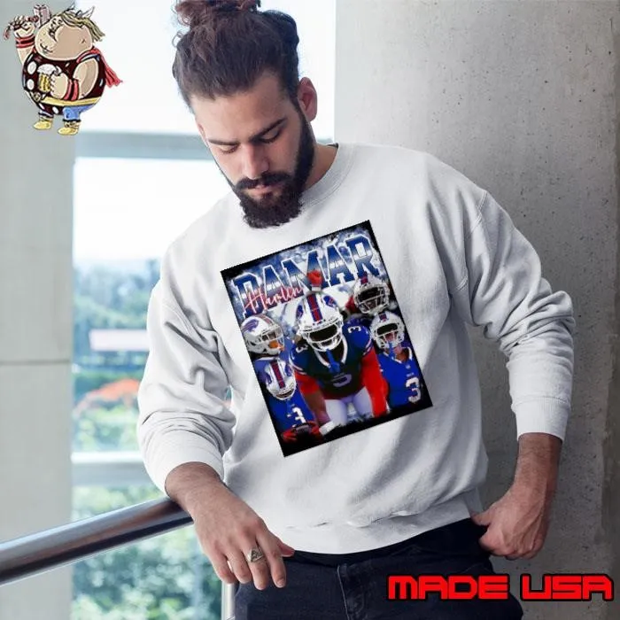 Damar Hamlin American professional football safety the Buffalo Bills Sweatshirt