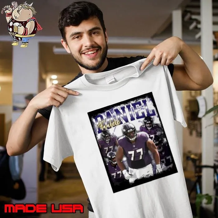 Daniel Faalele Australian professional football guard Baltimore Ravens Unisex