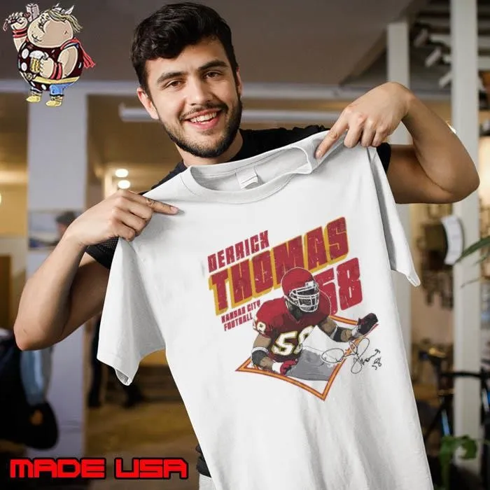 Derrick Thomas American professional football linebacker Kansas City Diamond T-Shirt