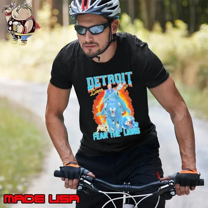 Detroit Lions NFL 2024 Fear The Lions Unisex