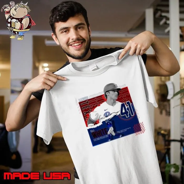 Eli white American professional baseball outfielder Atlanta Braves T-Shirt