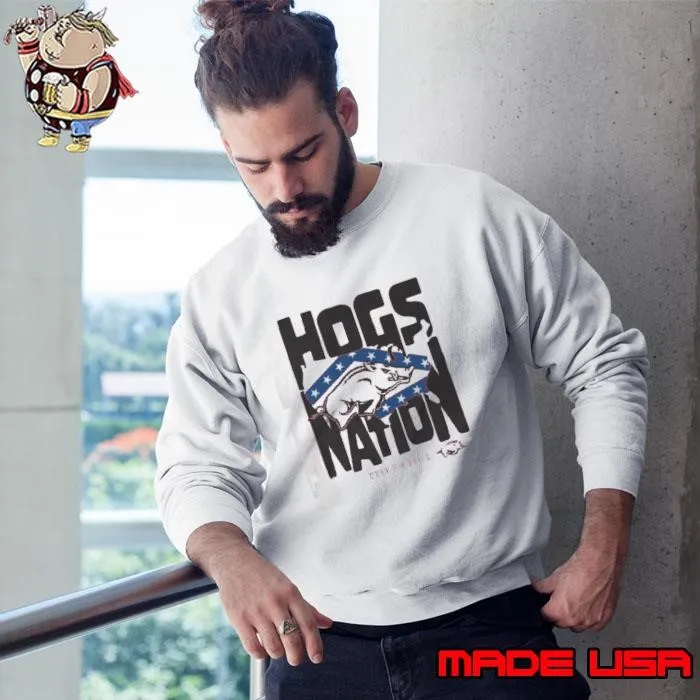 Football Arkansas Razorbacks Nation Sweatshirt
