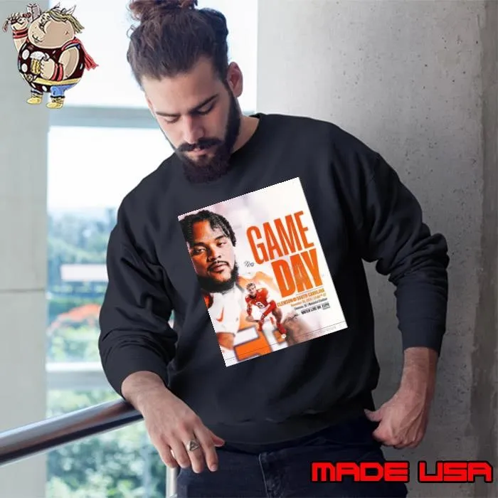 Gameday Payton Page Clemson Tigers vs South Carolina Gamecocks Nov 30 2024 Clemson SC Signatures Poster Sweatshirt