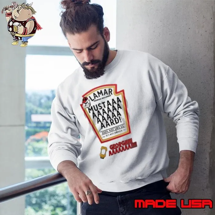 Georgia Bulldogs Mustard Kendrick Lamar Go Dawgs Shirt