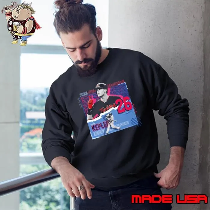 German-American professional baseball outfielder max kepler baseball Sweatshirt