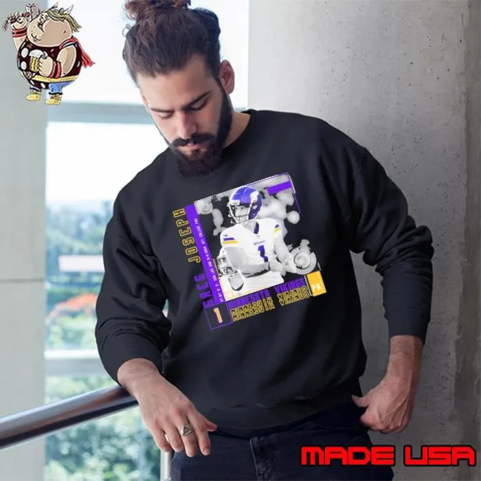 Greg joseph South African professional football placekicker minnesota vikings Sweatshirt