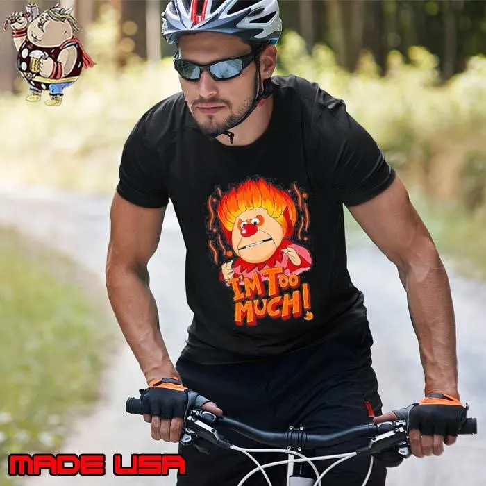 Im Too Much Heat Christmas Hot Heating Couple Funny Unisex