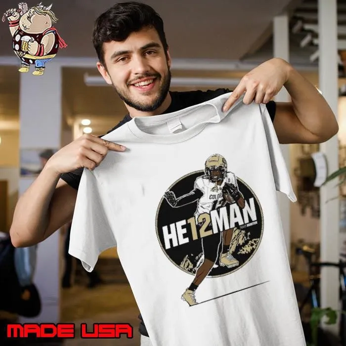 Immortalized Travis Hunter Colorado Buffaloes Football He12man Graphic 2024 Unisex