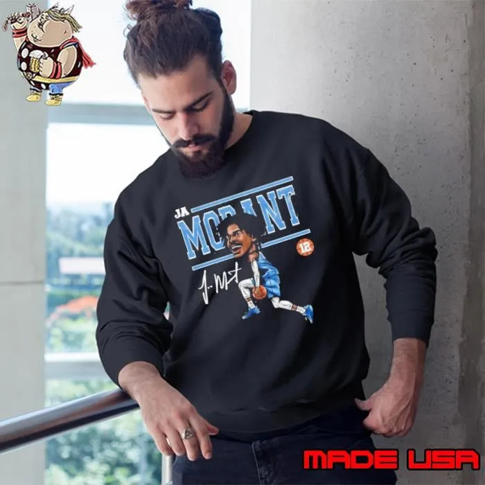 Ja morant American professional basketball player cartoon Sweatshirt