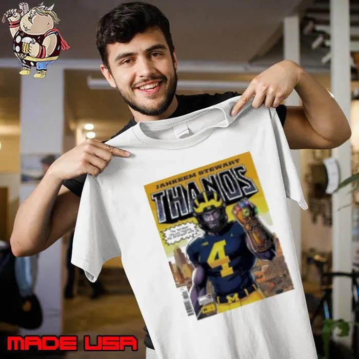 Jahkeem Stewart Thanos Michigan football football Infinity Gauntlet Xmas Unisex