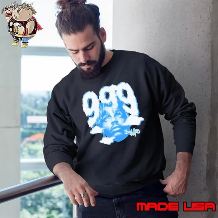 Jynxzi Wearing Juice Wrld 999 Clouds Graphic sshirt