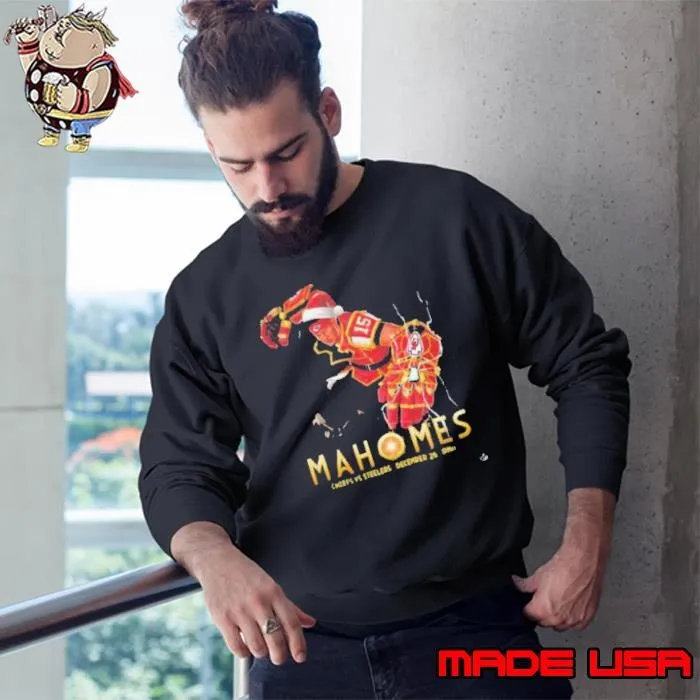 Kansas City Chiefs Vs Pittsburgh Steelers Matchup Patrick Mahomes Arcane Sweatshirt