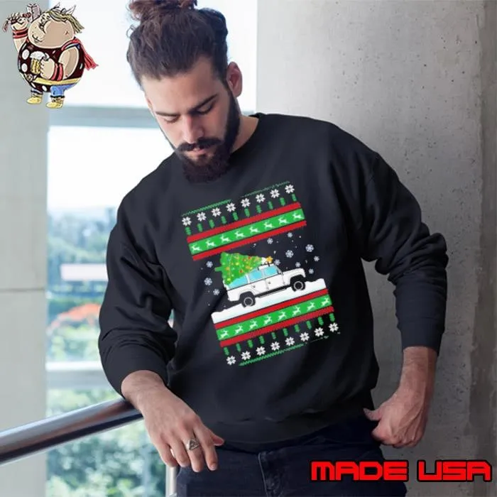 Land Rover Defender 90 Ugly Christmas Sweatshirt