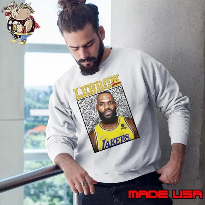 Lebron james American professional basketball player Los Angeles Lakers Sweatshirt