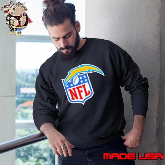 Los Angeles Chargers X NFL logo Sweatshirt