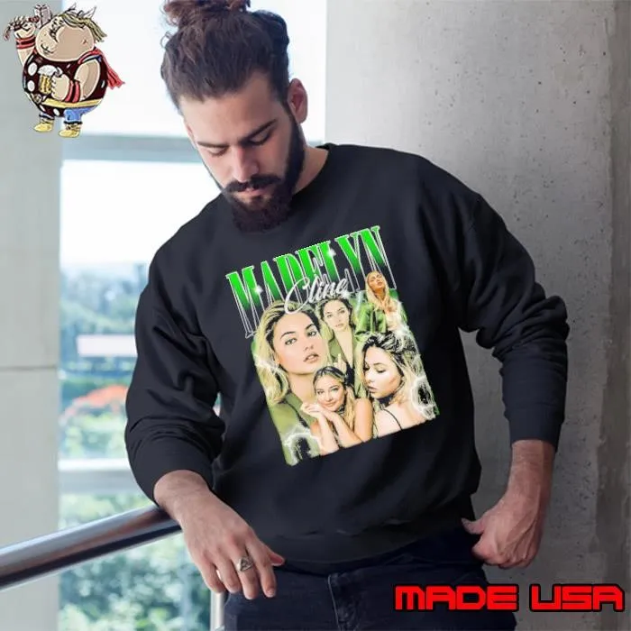 Madelyn Cline American actress Netflix teen drama series Sweatshirt