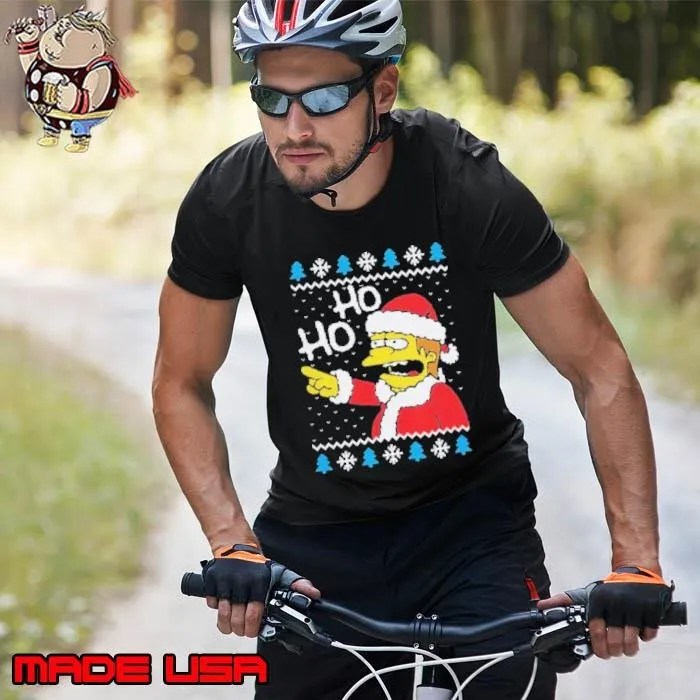 Nelson Muntz The Simpsons ho ho Christmas Unisex
