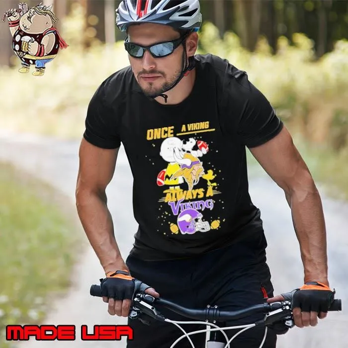 Once A Viking Always A Viking Cute Snoopy Unisex