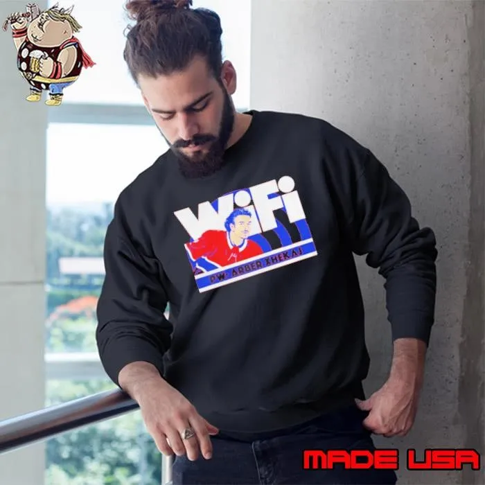 Original wifi Arber Xhekaj Montreal Canadaiens Sweatshirt