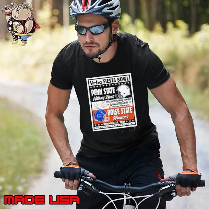 Penn State Nittany Lions Vs Boise State Broncos 2024 CFP Vrbo Fiesta Bowl Matchup Ringside Rivalry Dec 31 shirt