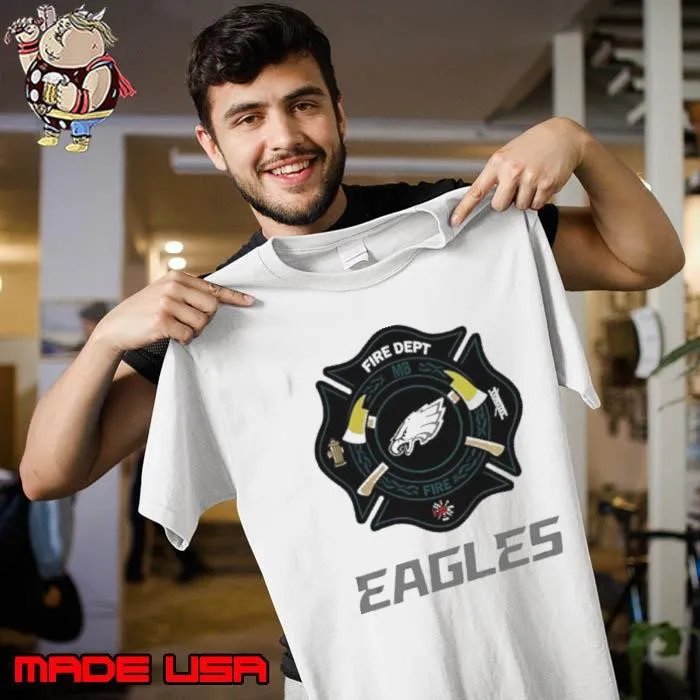 Philadelphia Eagles Firefighter Appreciation logo shirt