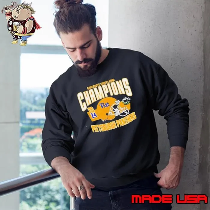 Pittsburgh Panthers Football 2024 Game Above Sports Bowl Champions Sweatshirt