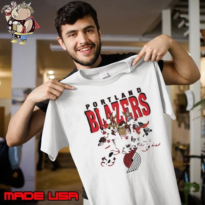 Portland Trail Blazers Looney Tunes Nba Basketball Unisex