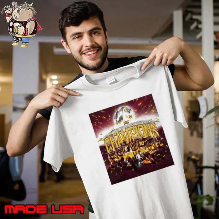 Poster Arizona State Sun Devils 2024 Big 12 Football Conference Champions Unisex