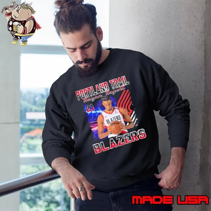 Rayan Rupert French professional basketball the Portland Trail Blazers Sweatshirt