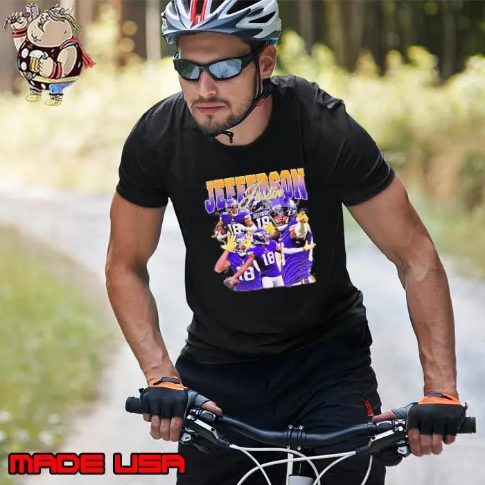 Retro Justin Jefferson Vintage Lover Design 90S Graphic Unisex