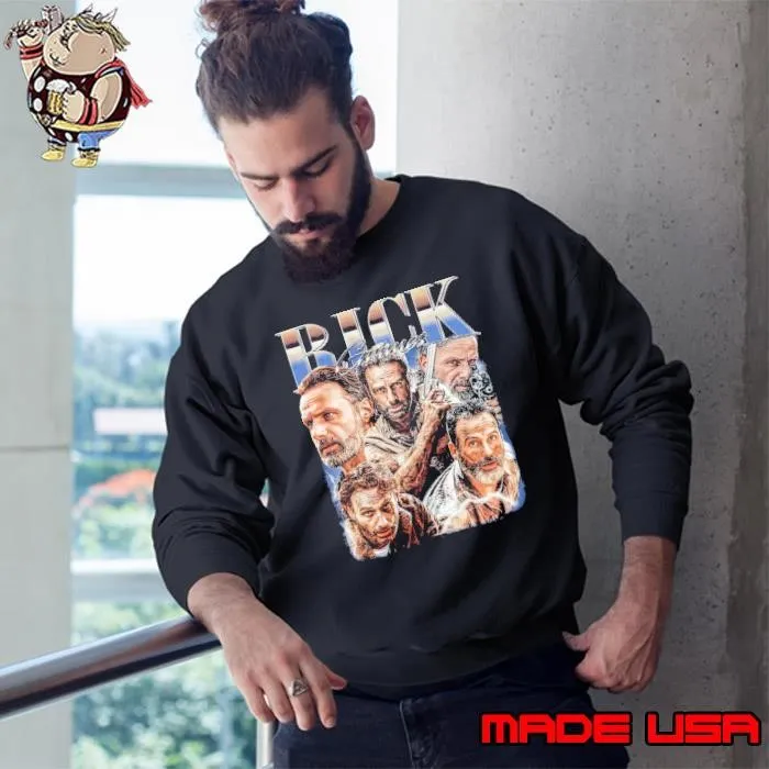 Rick Grimes fictional character and the protagonist Sweatshirt