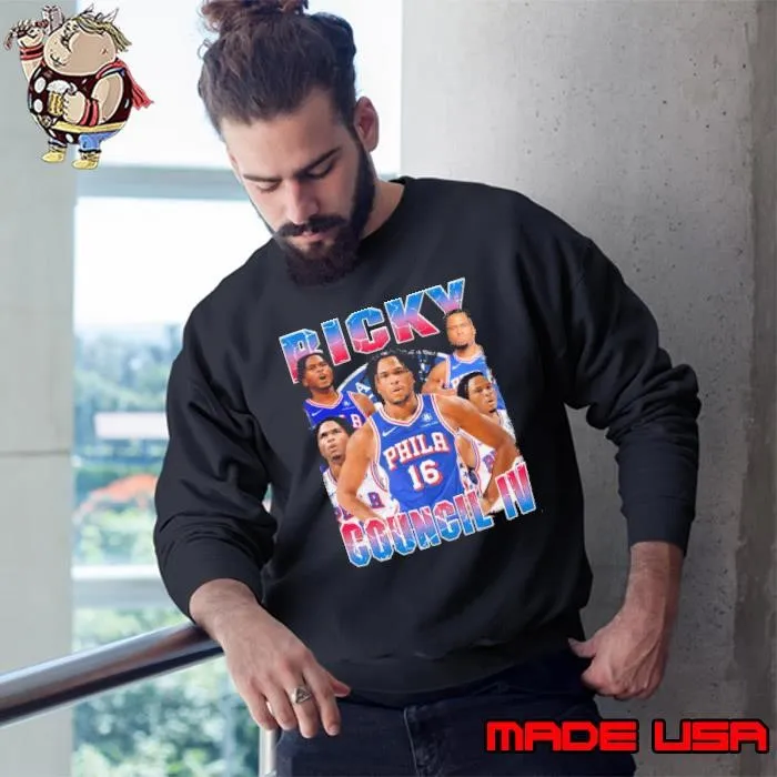 Ricky Council IV American professional basketball Philadelphia 76ers Sweatshirt