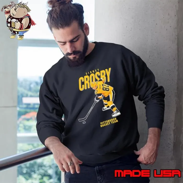 Sidney Crosby 87 Pittsburgh Hockey Team Canadian professional ice hockey centre Sweatshirt
