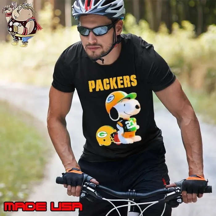 Snoopy Joe Cool Green Bay Packers Football Unisex