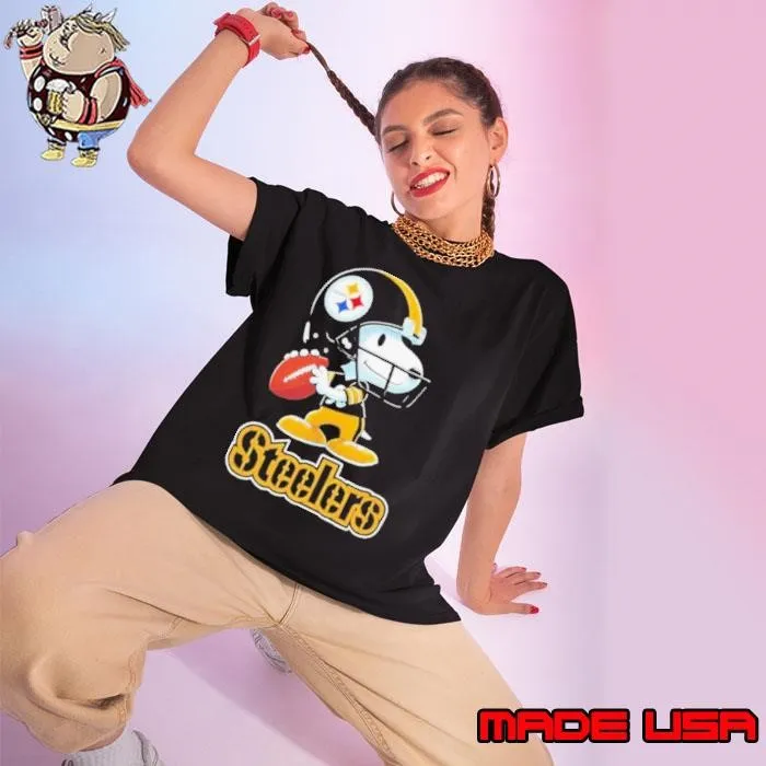 Snoopy Joe Cool Pittsburgh Steelers Football shirt