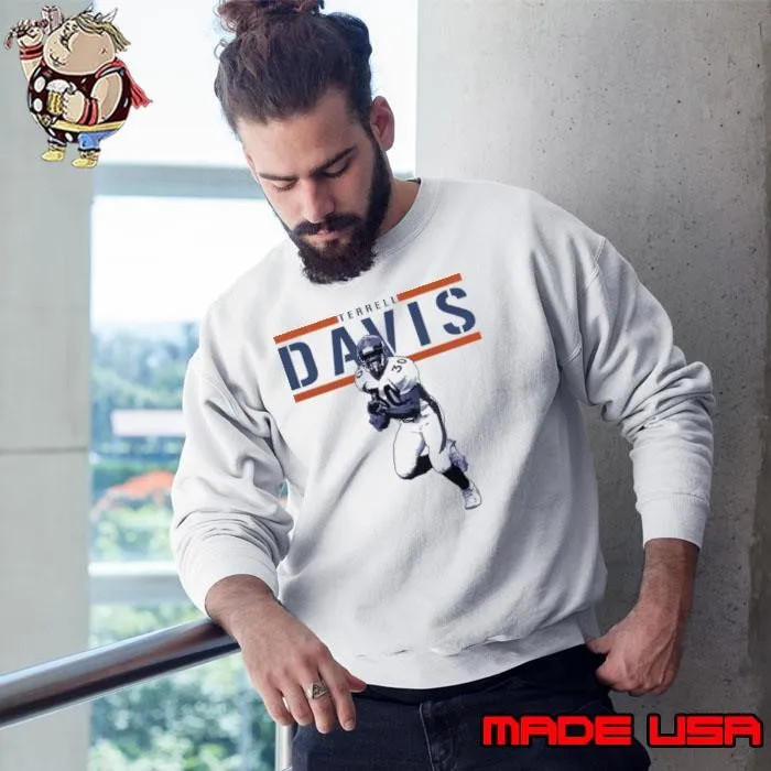 Terrell davis play American former professional football Sweatshirt