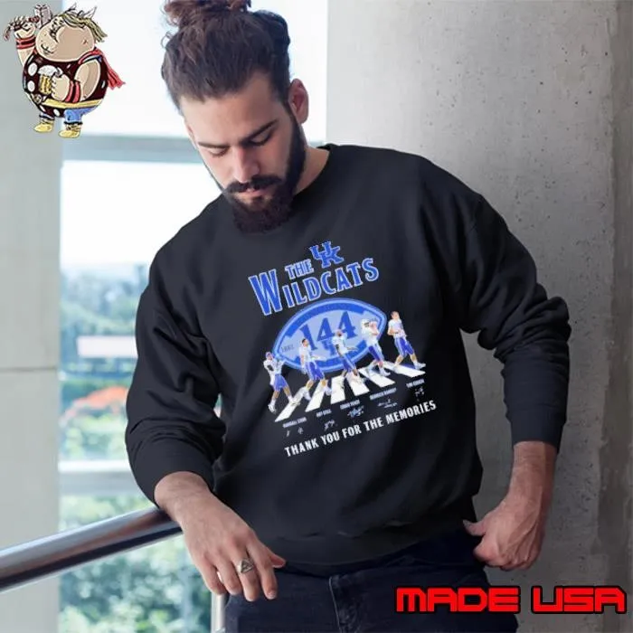 The Kentucky Wildcats Thank You For The Memories Sweatshirt