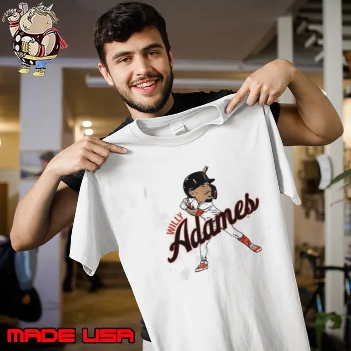 Willy Adames Caricature Dominican professional baseball shortstop Unisex