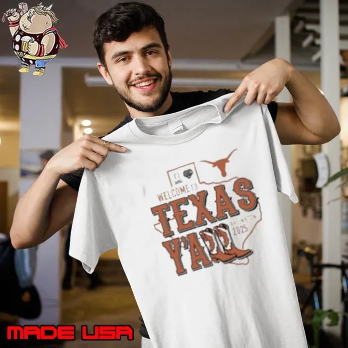 2025 Cotton Bowl Welcome To Texas Y'All Unisex