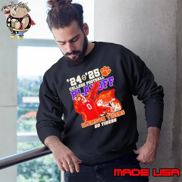 ’24 ’25 College Football Playoff Clemson Tigers mascot Sweatshirt