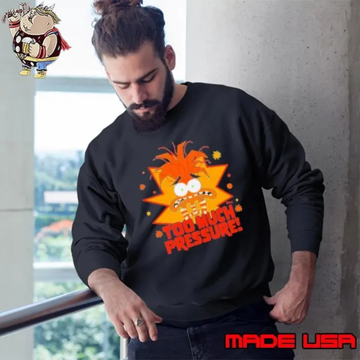Anxiety Inside Out 2 too much pressure graphic Sweatshirt
