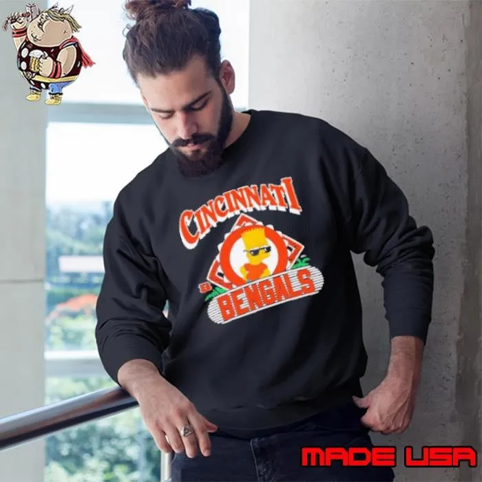 Bart Simpson x Cincinnati Bengals vintage Sweatshirt