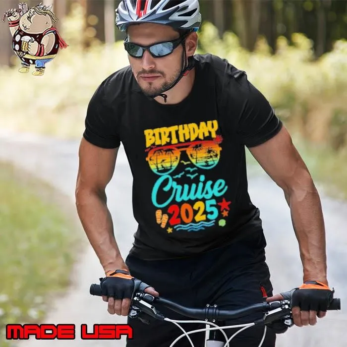 Birthday Cruise Squad Birthday Party Vacation 2025 Unisex