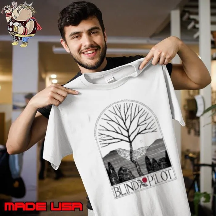 Blind Pilot Rose Landscape Unisex